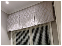 valance and blind installation